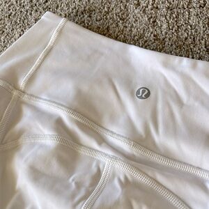 Lululemon white 3/4 leggings